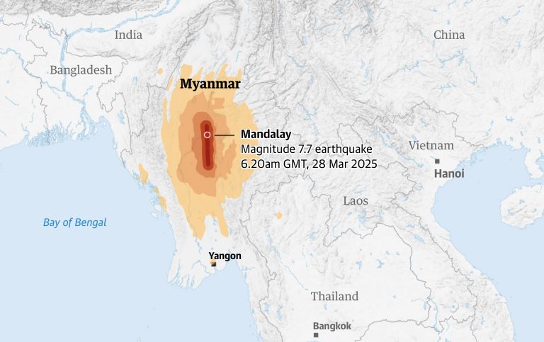 Impact of the March 28 Earthquake in Myanmar and Thailand